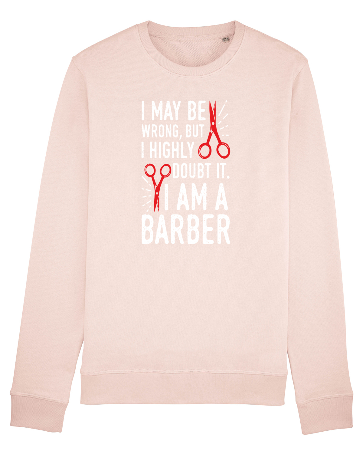 Bluză mânecă lungă Unisex Rise Candy Pink