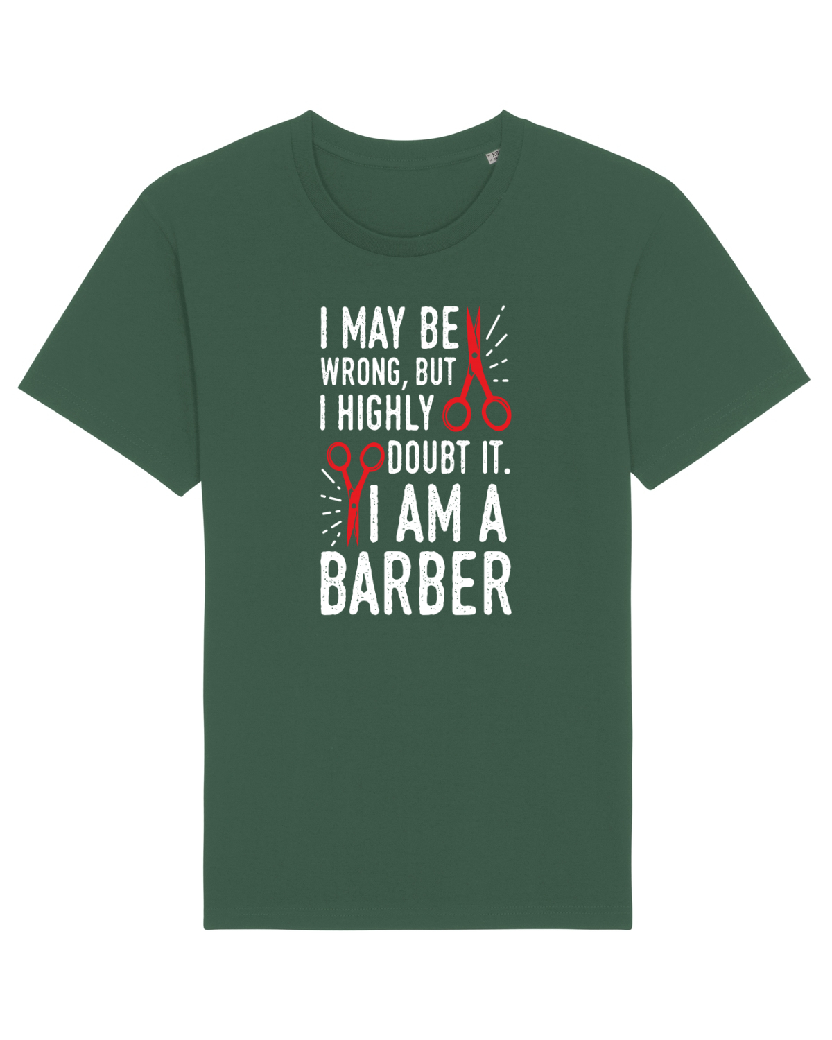 Tricou mânecă scurtă Unisex Rocker Bottle Green
