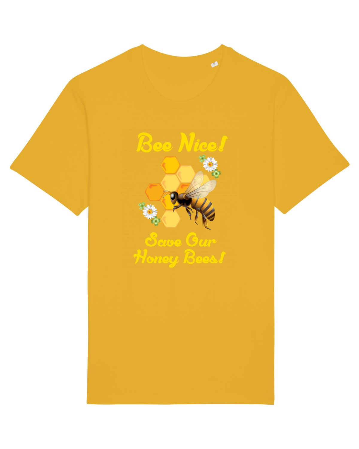 Tricou mânecă scurtă Unisex Rocker Spectra Yellow