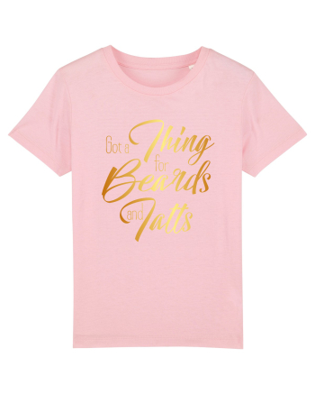 BEARDS AND TATTS Cotton Pink