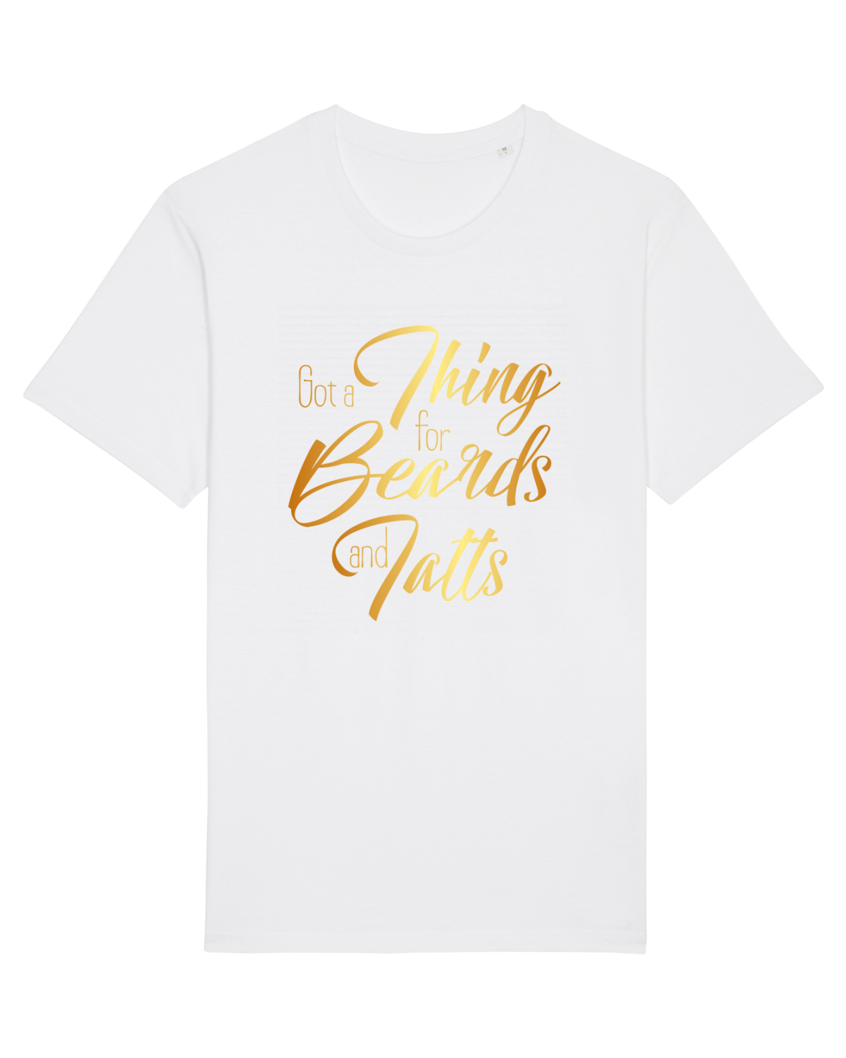 Tricou mânecă scurtă Unisex Rocker White