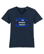 POLICE Tricou mânecă scurtă guler V Bărbat Presenter