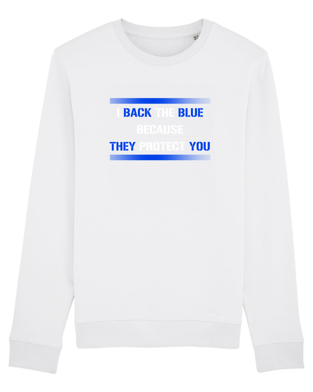 Bluză mânecă lungă Unisex Rise White