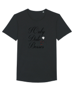 BOSSES Tricou mânecă scurtă guler larg Bărbat Skater