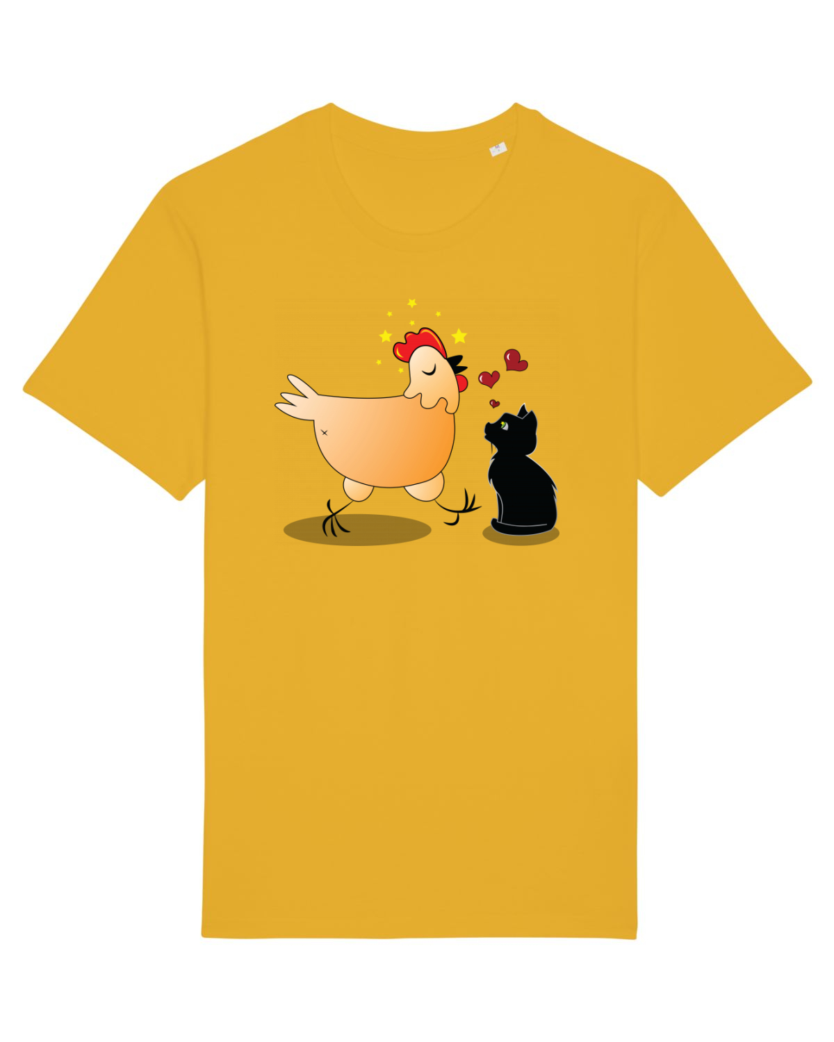 Tricou mânecă scurtă Unisex Rocker Spectra Yellow