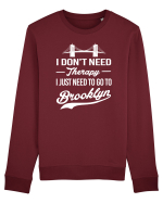 BROOKLYN Bluză mânecă lungă Unisex Rise