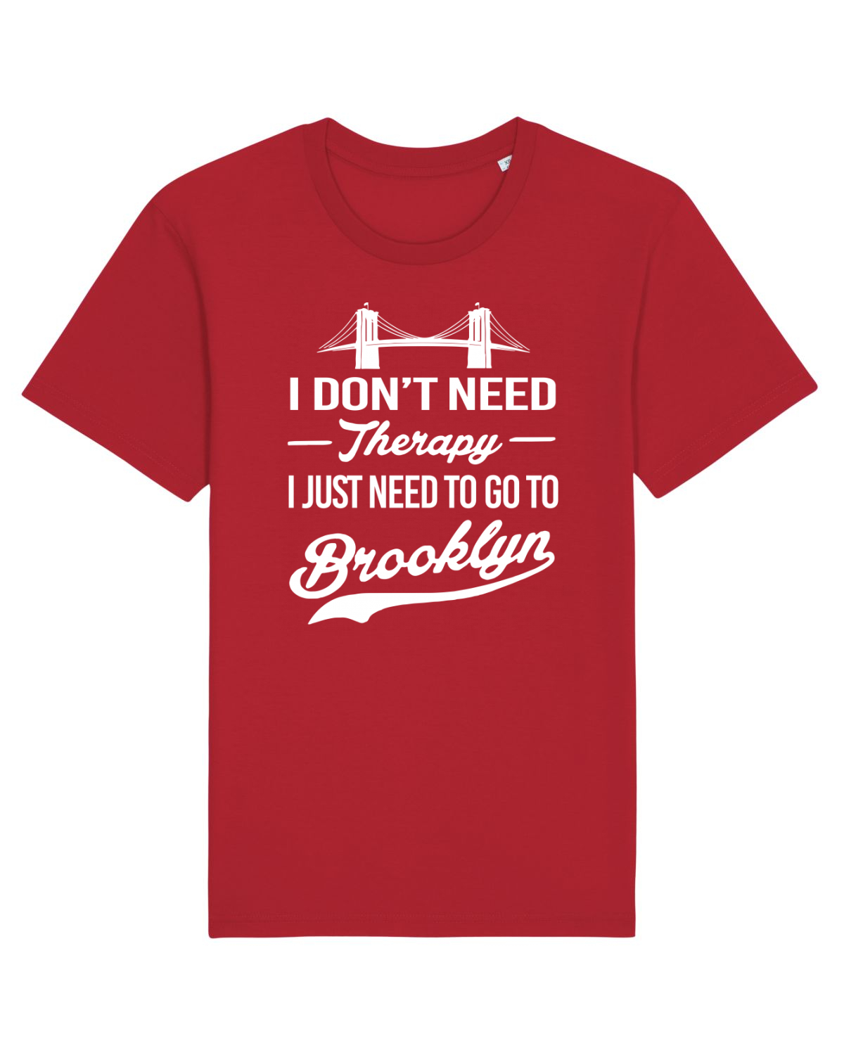 Tricou mânecă scurtă Unisex Rocker Red