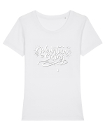 MOUNTAIN Tricou mânecă scurtă guler larg fitted Damă Expresser