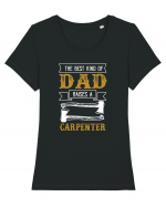 CARPENTER Tricou mânecă scurtă guler larg fitted Damă Expresser