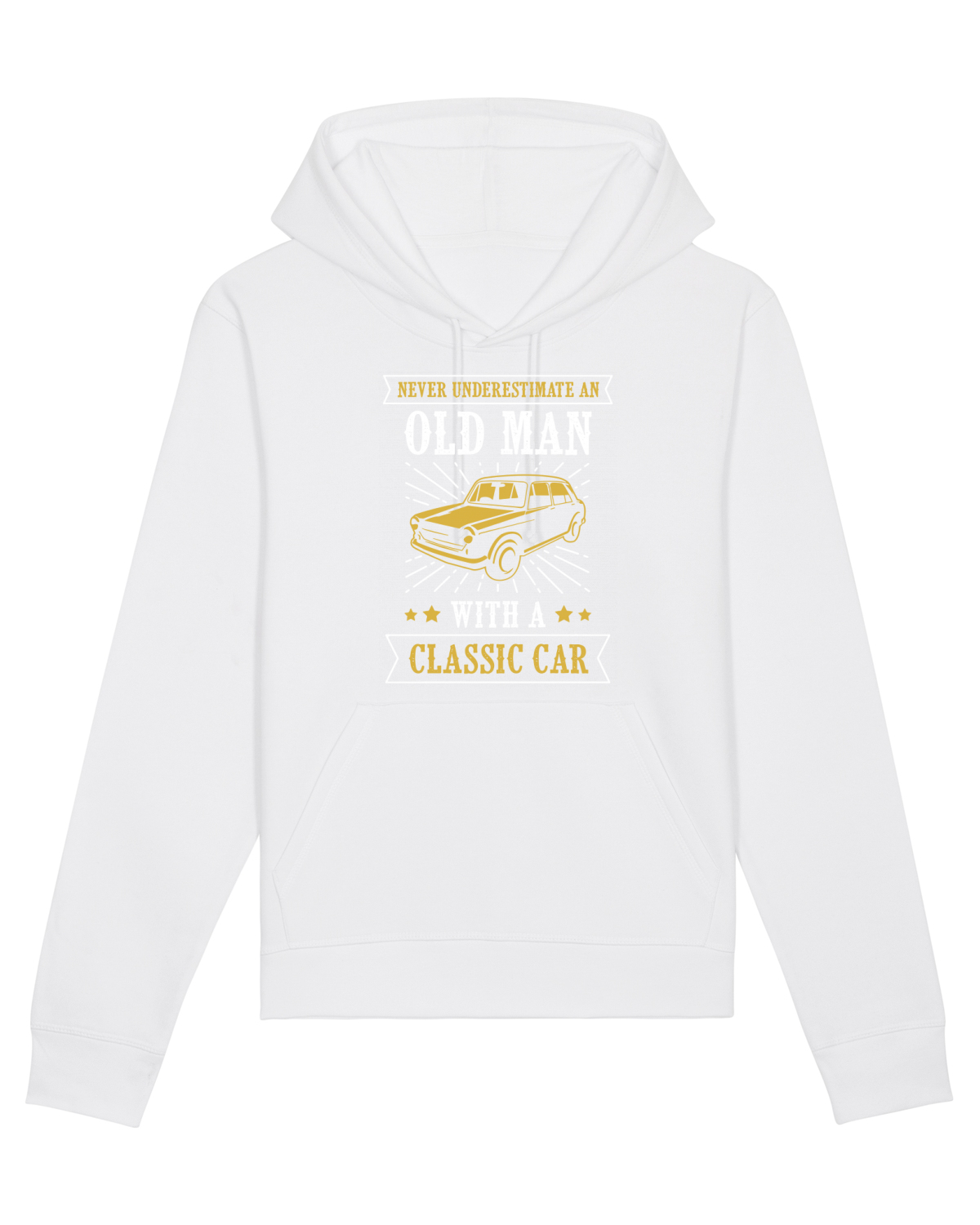 Hanorac Unisex Drummer White