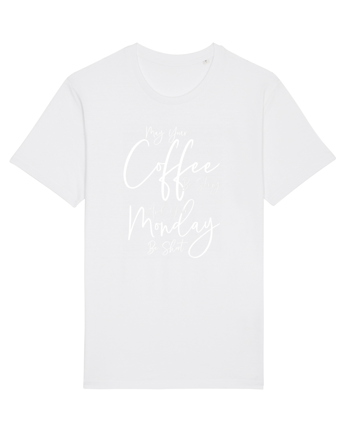 Tricou mânecă scurtă Unisex Rocker White