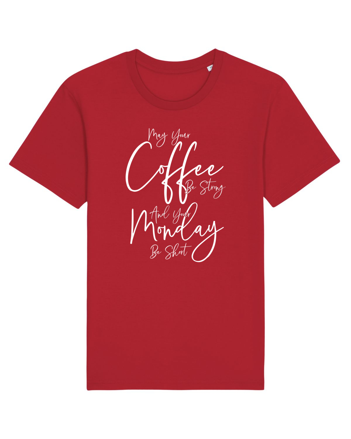 Tricou mânecă scurtă Unisex Rocker Red