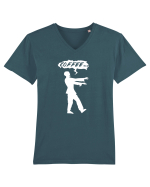 COFFEE Tricou mânecă scurtă guler V Bărbat Presenter