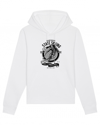 Championship Ski Black White