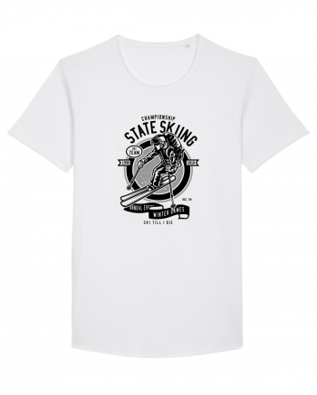 Championship Ski Black White