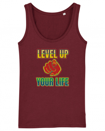 Level Up Your Life Burgundy