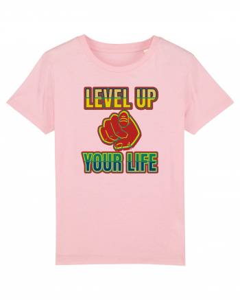 Level Up Your Life Cotton Pink