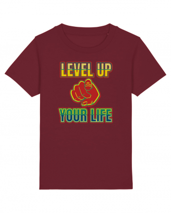 Level Up Your Life Burgundy