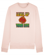 Level Up Your Life Bluză mânecă lungă Unisex Rise