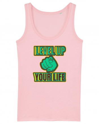 Level Up Your Life Cotton Pink