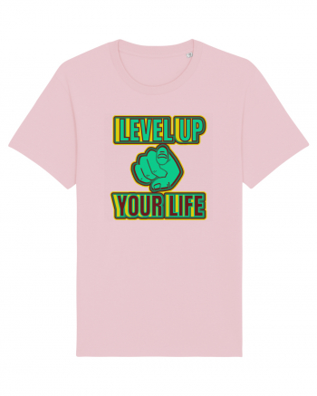 Level Up Your Life Cotton Pink