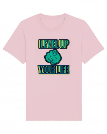 Level Up Your Life Cotton Pink