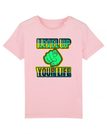 Level Up Your Life Cotton Pink