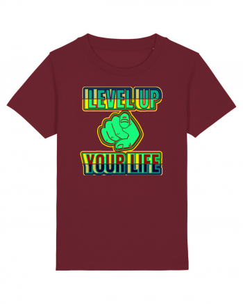 Level Up Your Life Burgundy