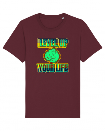 Level Up Your Life Burgundy