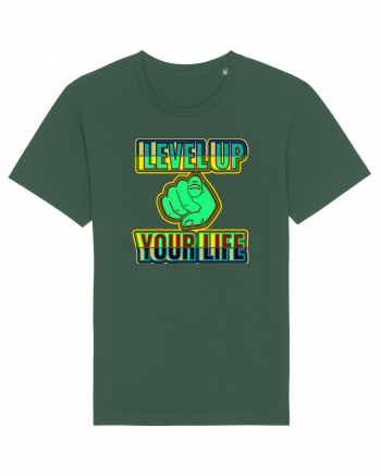 Level Up Your Life Bottle Green