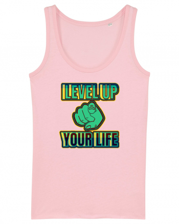 Level Up Your Life Cotton Pink