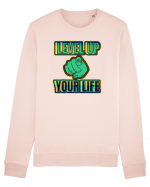 Level Up Your Life Bluză mânecă lungă Unisex Rise