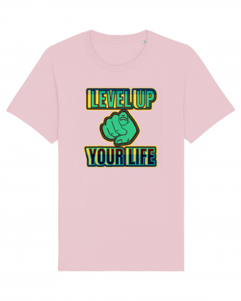 Level Up Your Life Cotton Pink