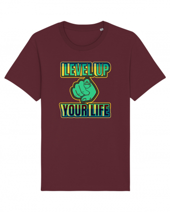 Level Up Your Life Burgundy