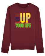 Level Up Your Life Bluză mânecă lungă Unisex Rise