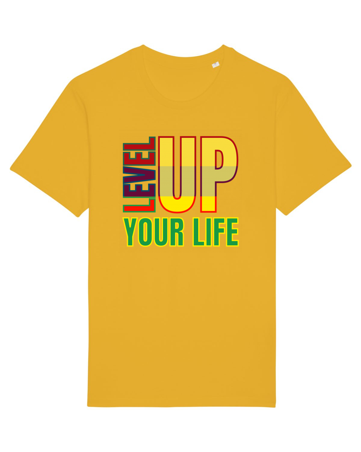 Tricou mânecă scurtă Unisex Rocker Spectra Yellow