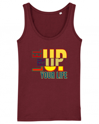 Level Up Your Life Burgundy