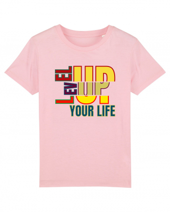 Level Up Your Life Cotton Pink