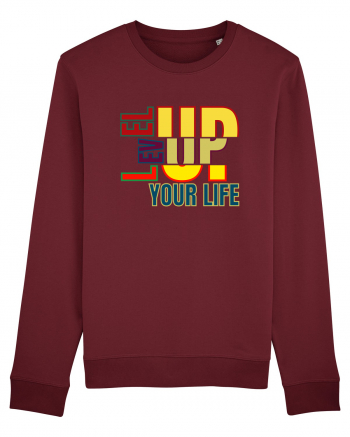 Level Up Your Life Burgundy