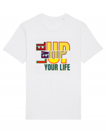 Level Up Your Life Tricou mânecă scurtă Unisex Rocker