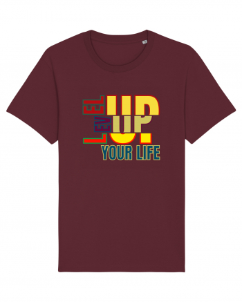 Level Up Your Life Burgundy