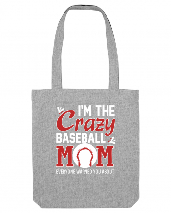 BASEBALL MOM Heather Grey