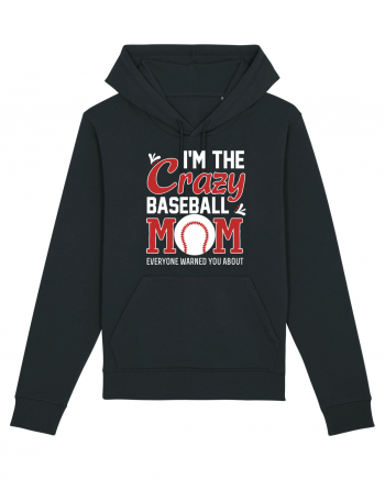 BASEBALL MOM Black