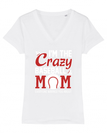 BASEBALL MOM White