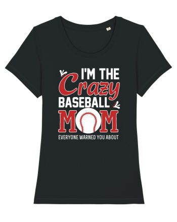 BASEBALL MOM Black