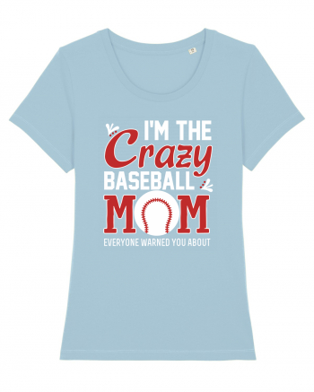 BASEBALL MOM Sky Blue