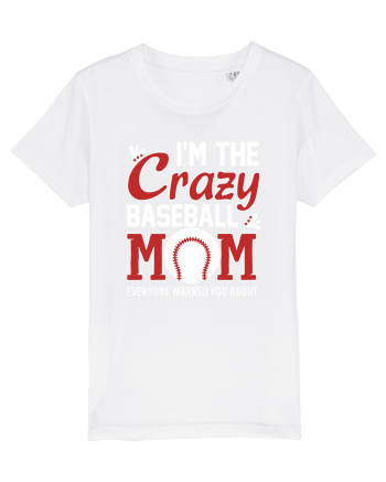 BASEBALL MOM White