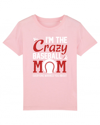 BASEBALL MOM Cotton Pink