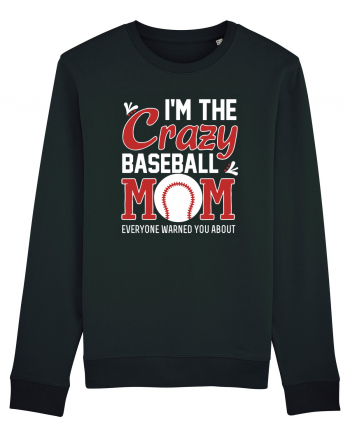 BASEBALL MOM Black