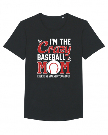 BASEBALL MOM Black